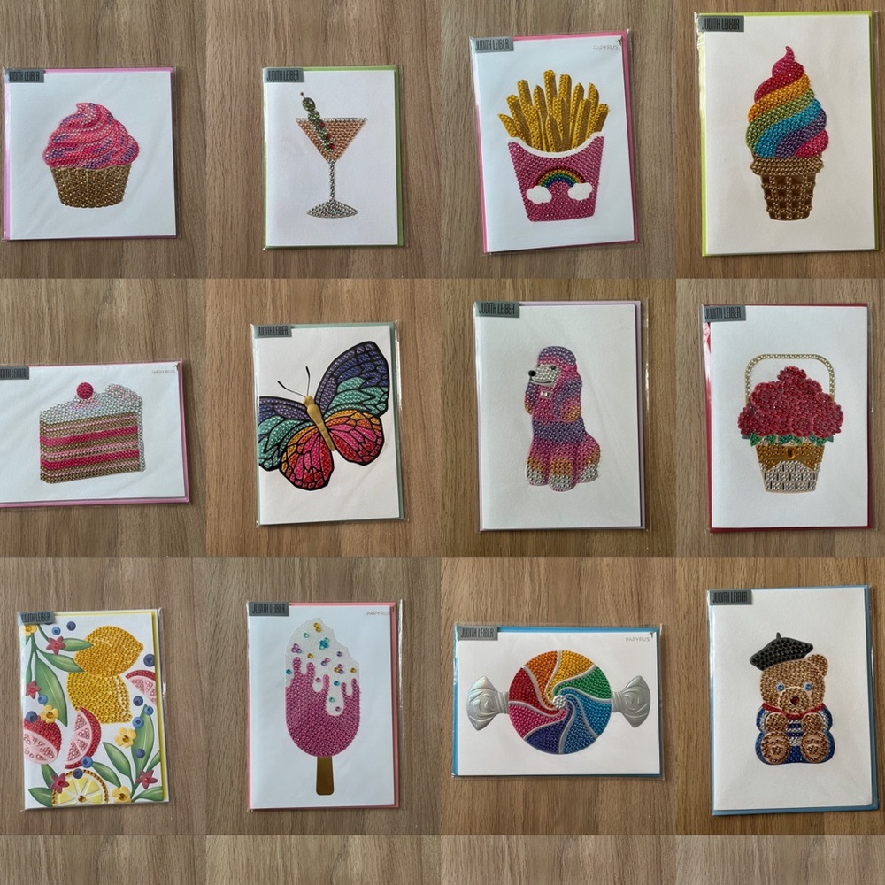 Papyrus x Judith leiber Greeting Cards Collection